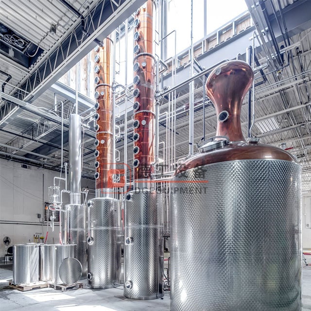 100500 Gallons Red copper alcohol making machine still vodka